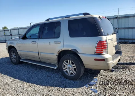 2005 Mercury Mountaineer из США, поврежденный, VIN 4M2DU86E65UJ02808